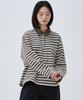 MALOUPE 5113 Striped Terry T-Shirt (Brown)