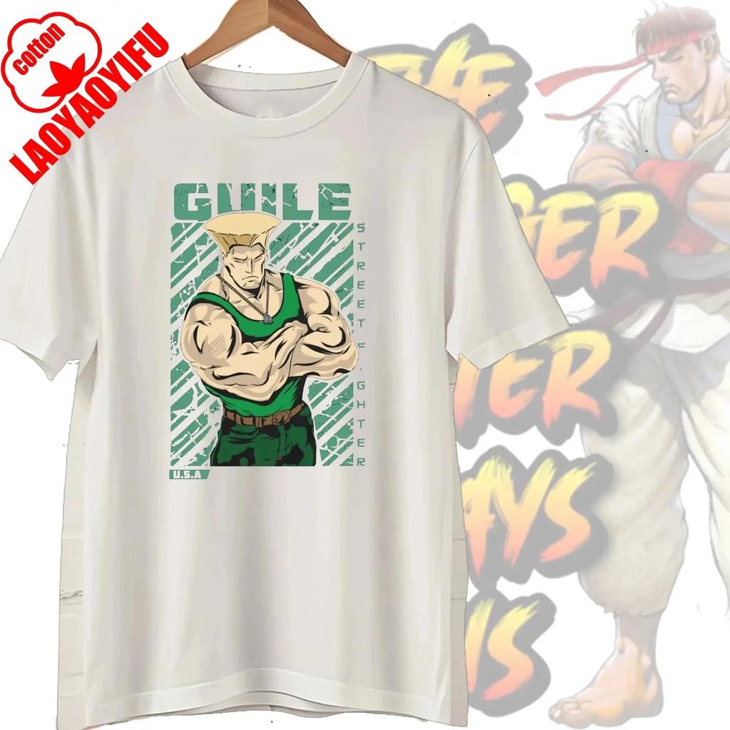 Novelty Street Fighter Select Classic Vintage Essential TShirt Short Sleeve Tees Boyfriend Fashion Clothes Women Men Streetwear
