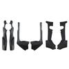 QRZL4 For Tesla Model YL 6-seater Threshold Protection Strip TPE Anti Kick Welcome Pedal Interior Accessor Car Sticker