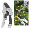 Silver Pruning Shears Hand Operated Garden Pruning Tool Durable Garden Clippers
