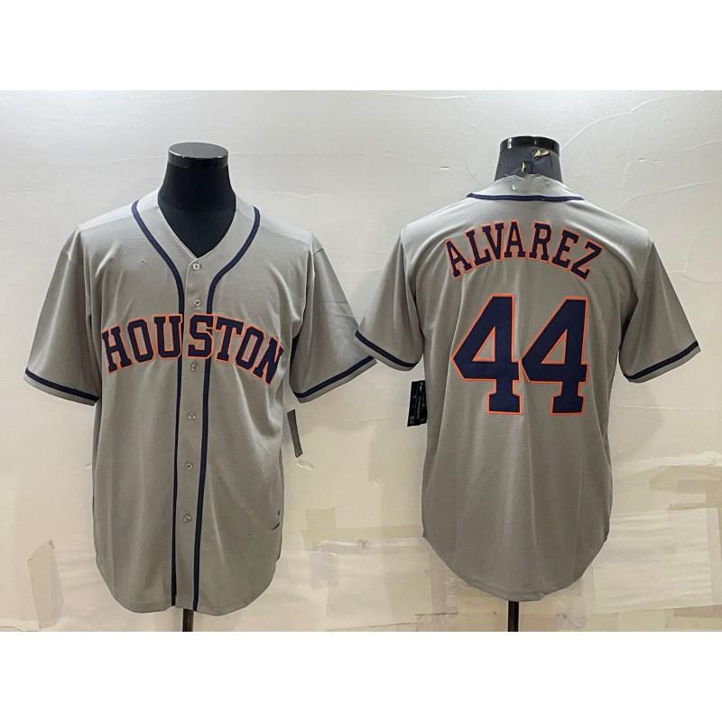 Houston Astros 44 Yordan Alvarez Fan Edition Embroidered Baseball Jersey Men