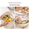Newair Ceramic 3-Compartment Baby Steaming Plate