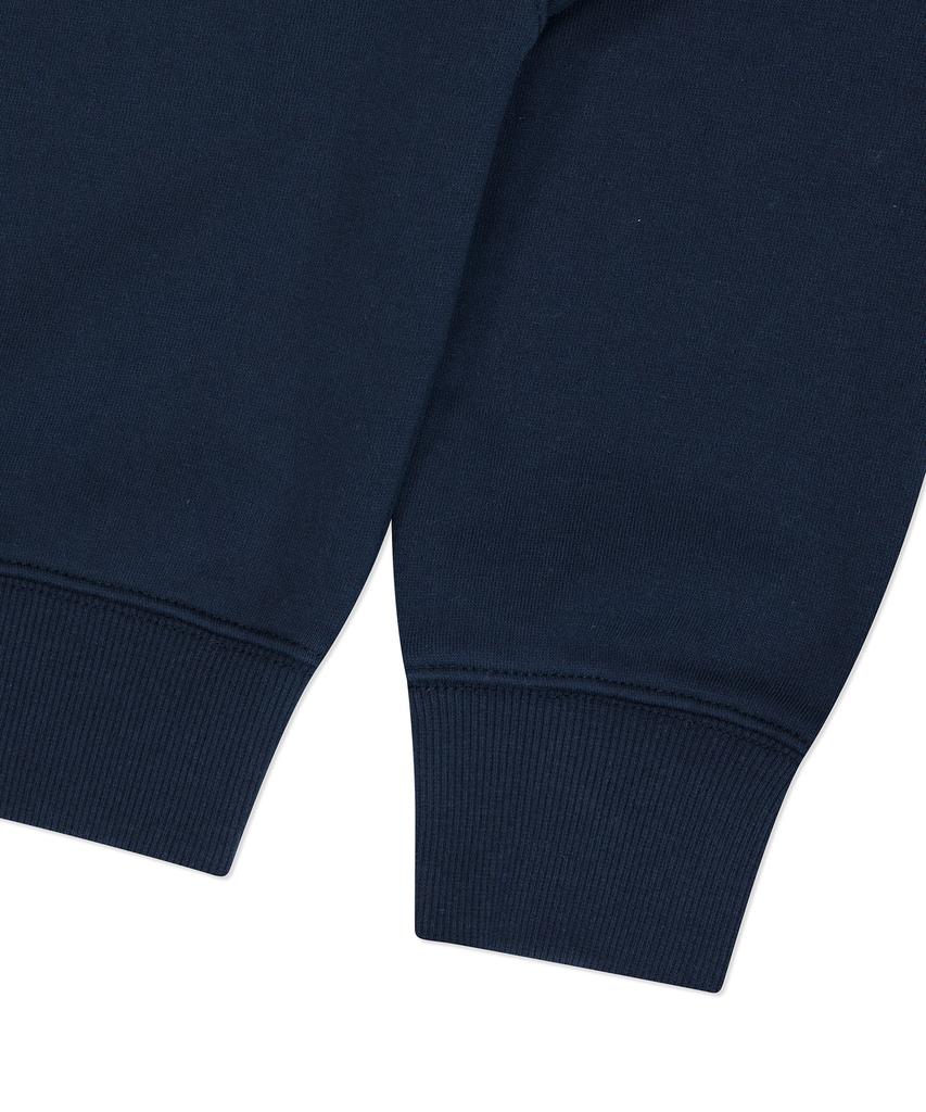 WACKY WILLY [Wacky Willy X Lee] Women'S I-Lil-Lil-Lil Graphic Crop Sweatshirt Navy