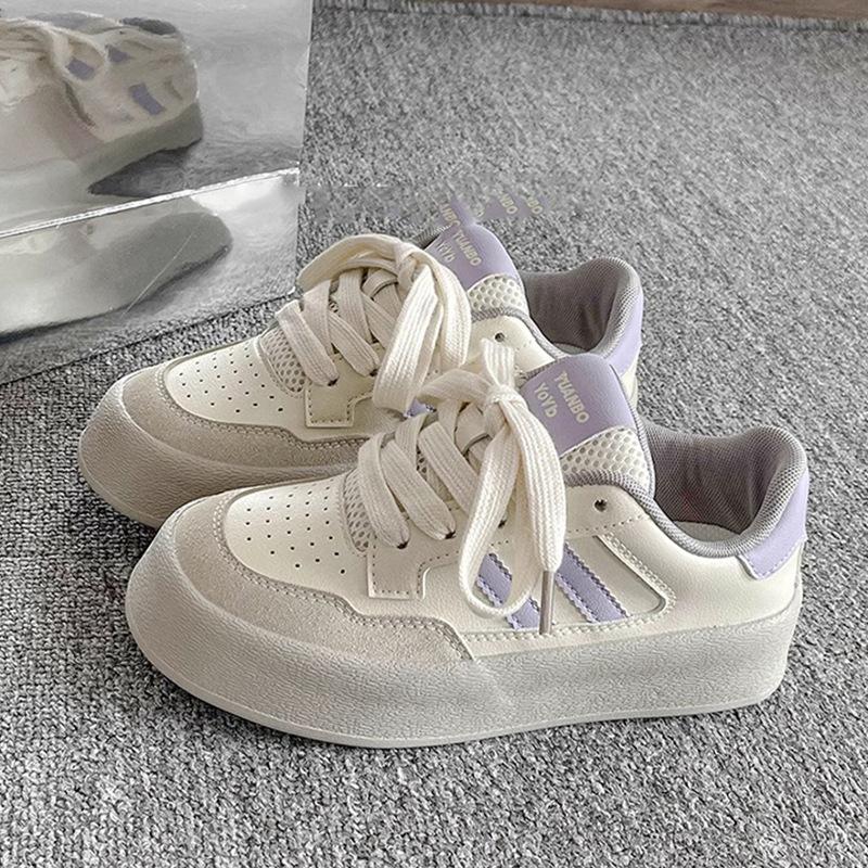 Sneakers platform casual board shoes women's spring and autumn new versatile women's shoes heightening women's shoes