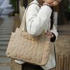 Simple And Lightweight Down Cotton Clothes Tote Bag Women'S Autumn And Winter Casual Versatile Large-Capacity Commuter Shoulder Bag
