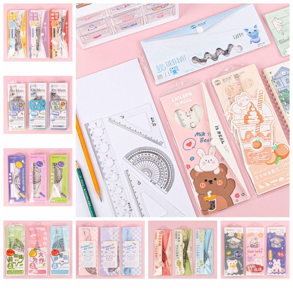 

Многофункциональная рисовальная линейка Прозрачная школа рисования линейки