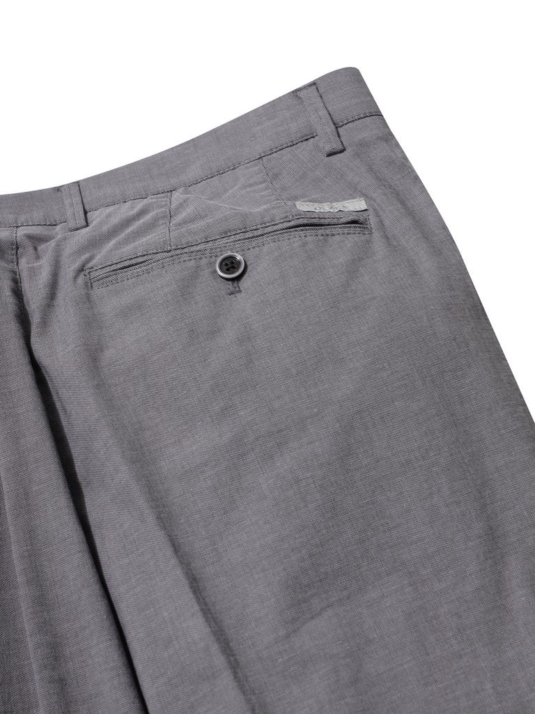 OLZEN Men'S Summer Textured Pants_Zog2Pp1302Lgr