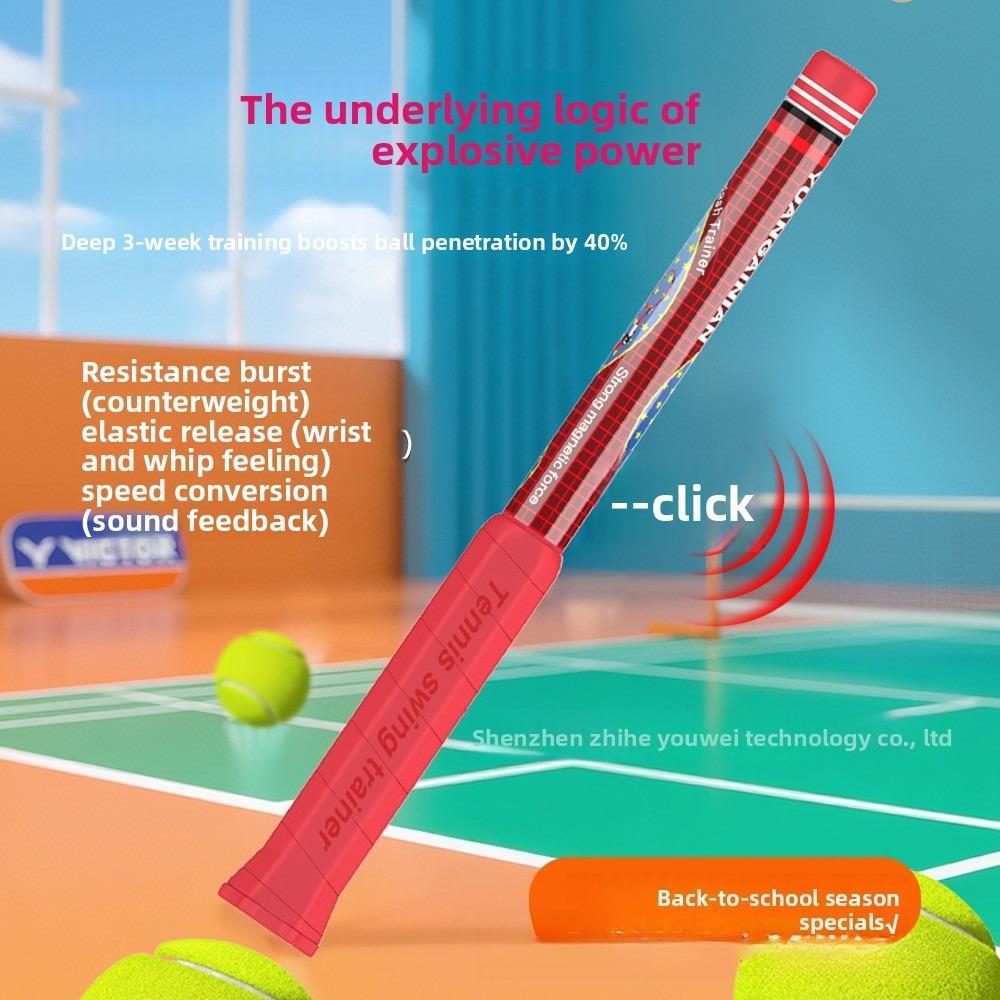 Tennis Trainer Power Whipping Swing Practice Aids Correct Sounder