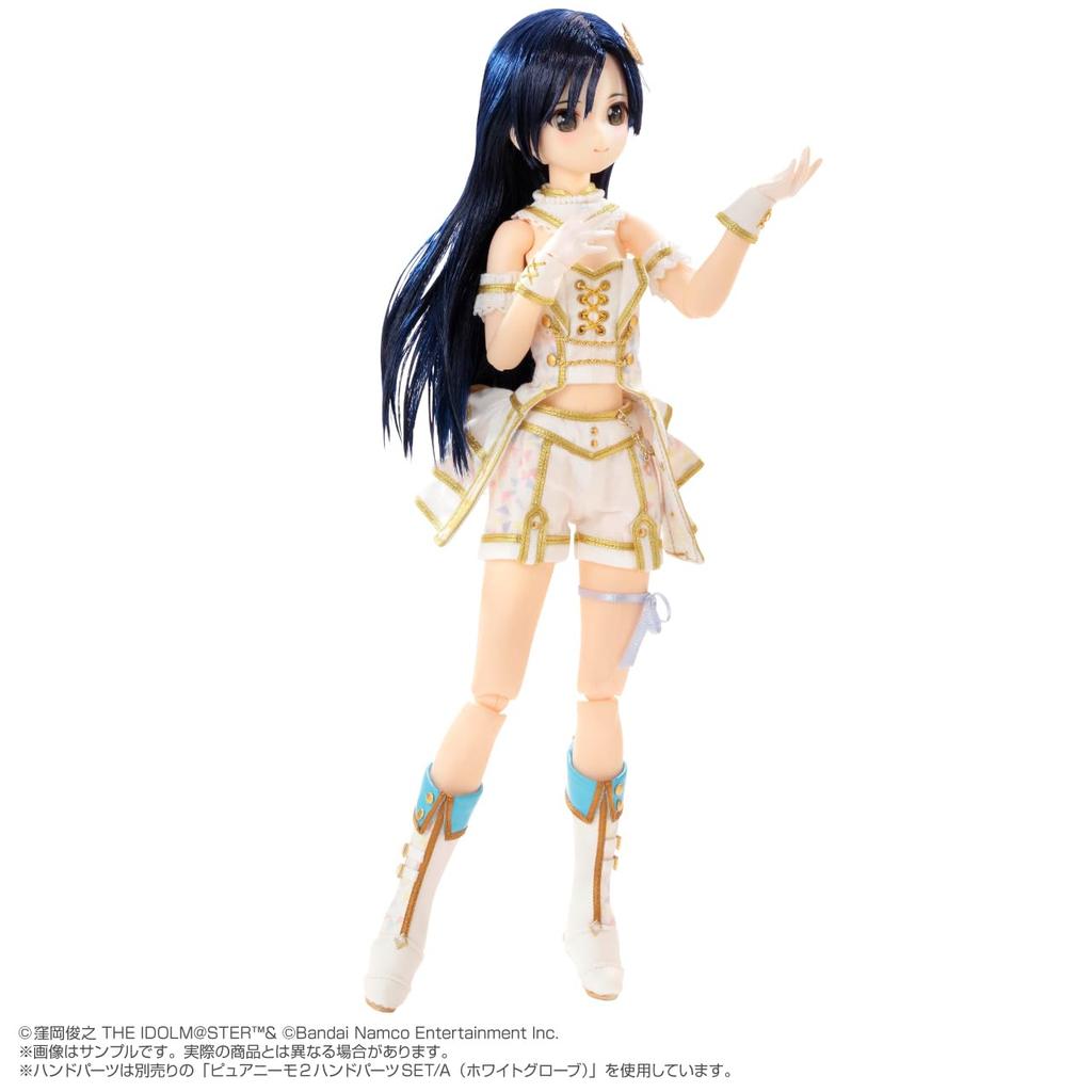 Azone International Pureneemo Character Series No. 158 "The Idolmaster" Chihaya Kisaragi, 1/6 Scale Soft Vinyl Doll, Approximately 25cm Tall