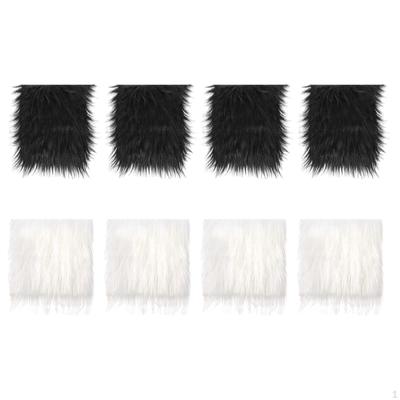 Faux Fur Squares for Gnome Decor And Cushioning