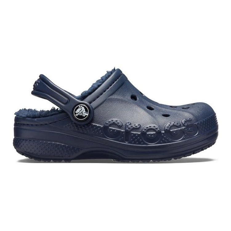 Crocs Versatile Comfortable Durable Shock-Absorbing Kids Sandals Kids sandals Deep-Blue 207500-463