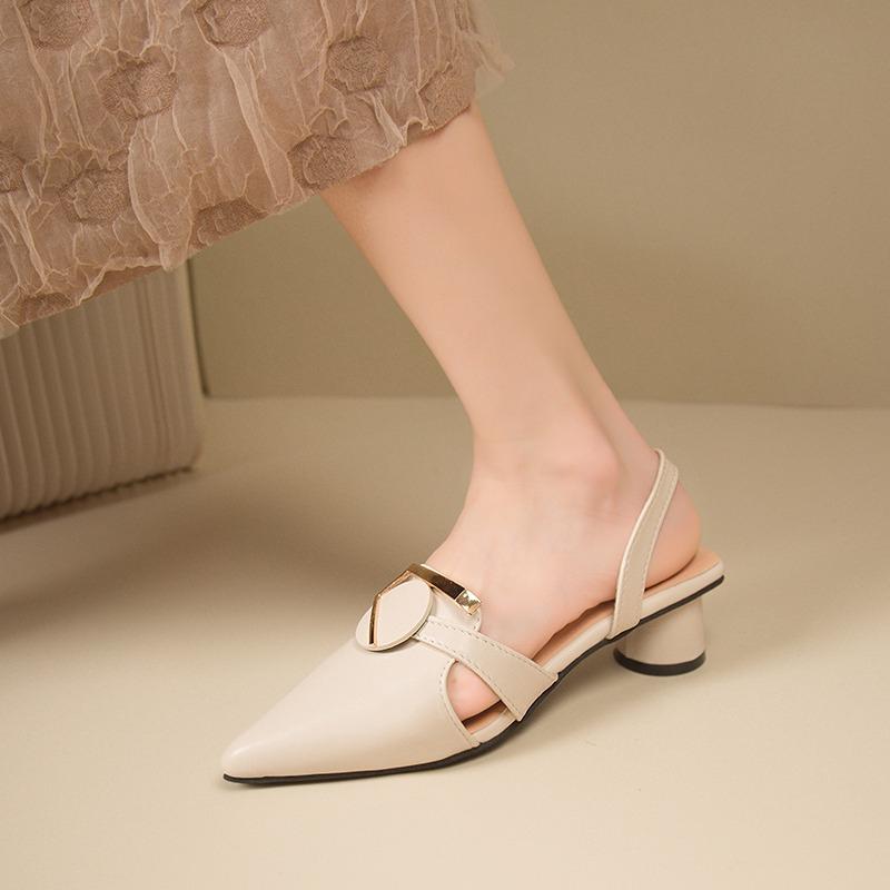 

Fashion 2025 New Arrival Summer Crystal Open-Toe High Heel Woman Slippers Butterfly-Knot Slides Banquet Shoes 35 белый