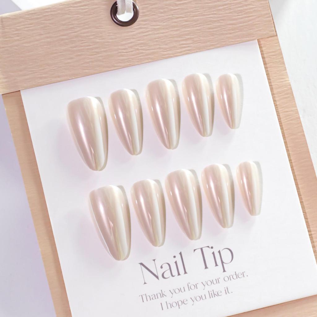 30-Piece Solid Color Bling Manicure Nail Tips - Elegant High-End Fake Nails