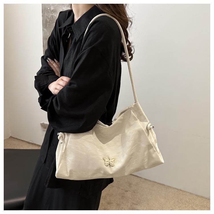 2025 Damenmode Schulter-Tragetasche mit großem Fassungsvermögen - Perfekt für College und Pendeln