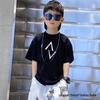 Summer Style 100% Pure Cotton Trendy Loose Short Sleeve T-Shirt for Boys and Girls - Soft, Sweat-Absorbing, and Sweat-Wicking.