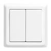 ABB Dey Serie Wit 10A Dubbelpolige 2-voudige Schakelaar