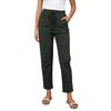 Corduroy Pants For Women Casual Drawstring Elastic High Waist Straight Leg Pants Loose Comfy Trousers With Pockets