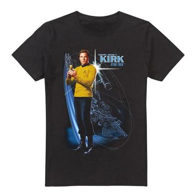 Mens Galactic Captain Kirk T-Shirt