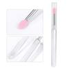1Pcs Multifunctional Silicone Brush Applying Manicure Tool Reusable Lip Brush Nail Arts Silicone Applicator Sticks
