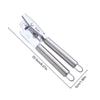 Can Opener Manual Stainless Steel Bottle Opener Rust Proof Kitchen Tool Ergonomic Handles Heavy Duty Top Remover For Any Sized