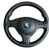 Maßgeschneiderte handgenähte Mikrofaser-Leder-Lenkradabdeckung für E46 E39 330i 540i 525i 530i 330Ci M3 2001-2014