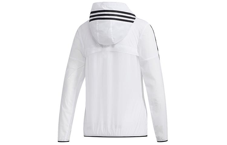 adidas Jackets Women's White Hooded Moderate Other FT2881