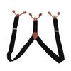Mens Suspenders Strong Fixability Adjustable Beautiful Practical Fashionable Metal Clip Wide