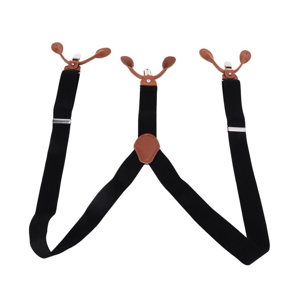 Mens Suspenders Strong Fixability Adjustable Beautiful Practical Fashionable Metal Clip Wide