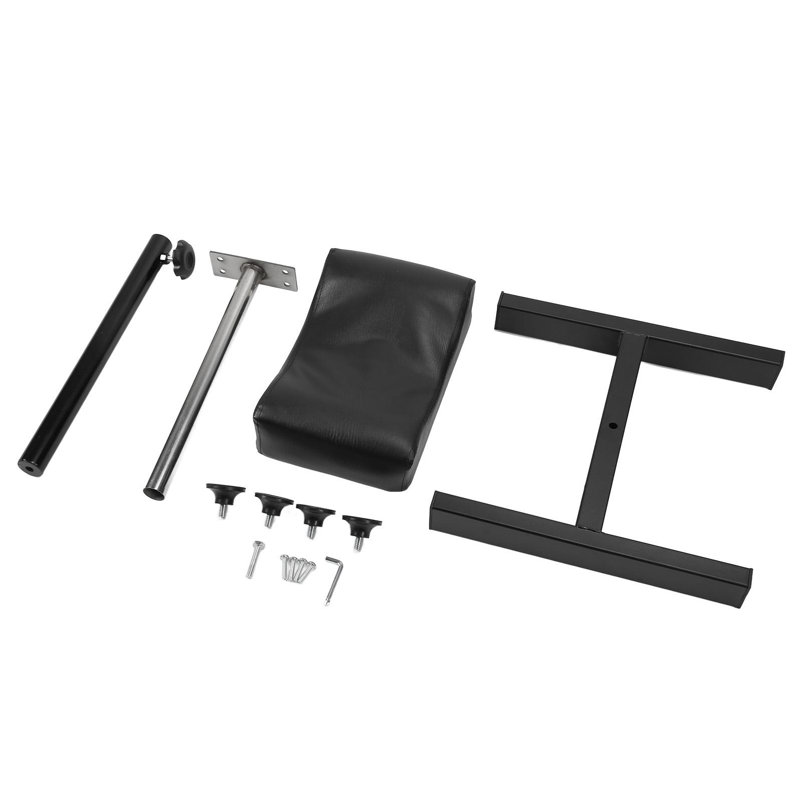 

Подставка для подлокотника для татуировки, прочная, регулируемая, H-образная, водонепроницаемая, панельная, подставка для ног, черная