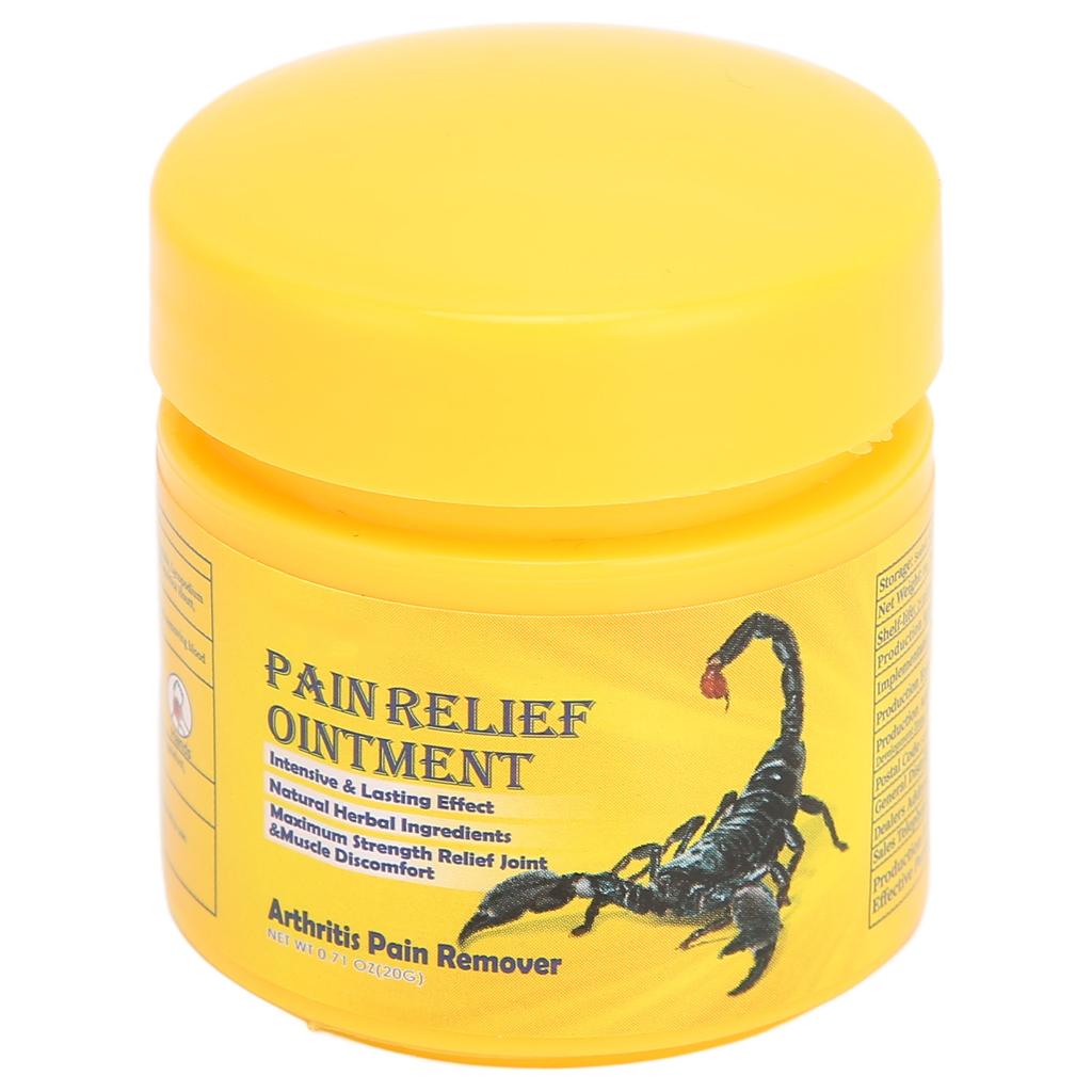 Joint Pain Ointment Reduce Arthritis Muscle Strain Pain Relieving Cream for Neck Shoulder Waist Leg 0.71oz