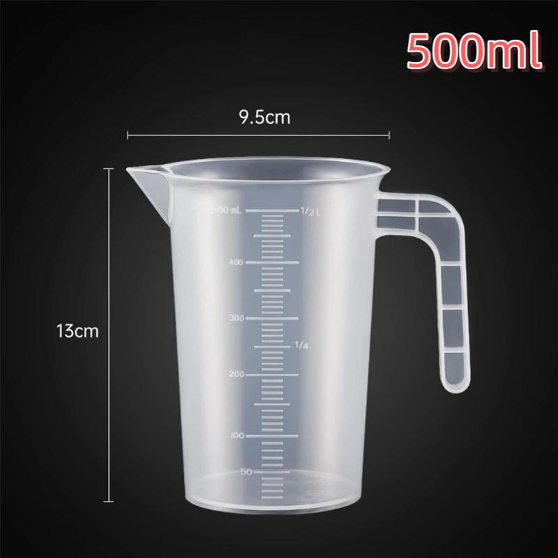 The Measuring Cups Are Sturdy And Have Precise Markings For Capacities Of 100/250/500/1000Ml