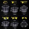Disposable Round Takeout Meal Boxes with Lids