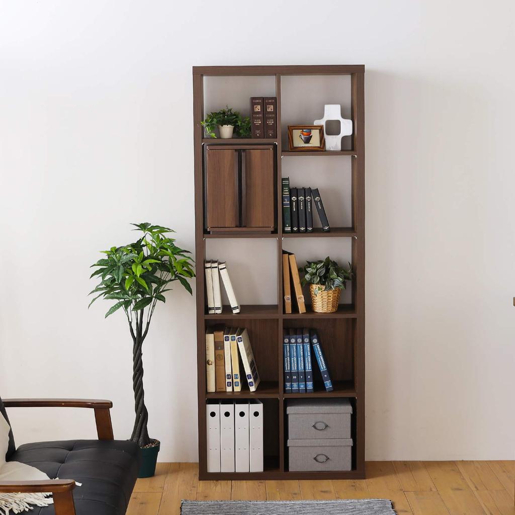 Shirai Sangyo Buddhist Altar, Modern Brown, Width 29.8cm, Height 39cm, Depth 26.1cm, YSR-4030DDK, Yasuragi