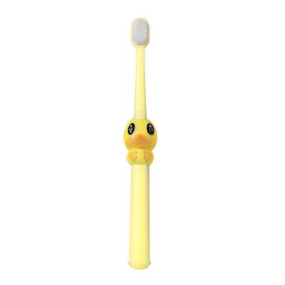 SaJie Little Yellow Duck Kids Soft Toothbrush (4-Pack)