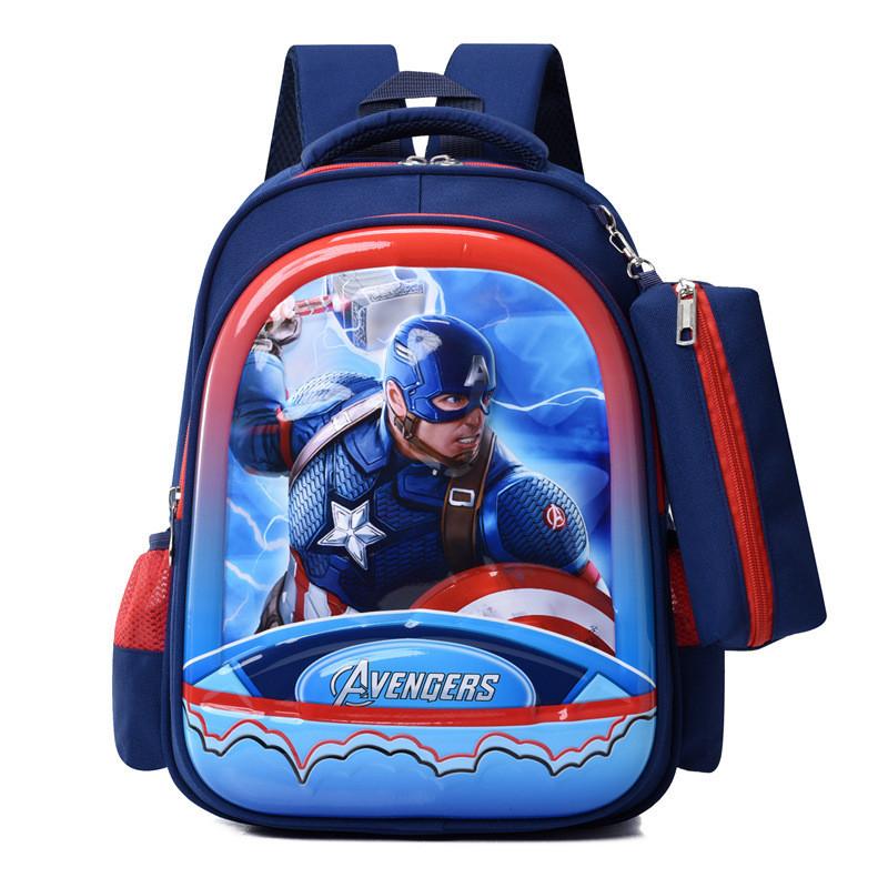 Trendy Kids Backpack Spiderman Kuromi Preschool Bag Cute Nylon Cartoon Design