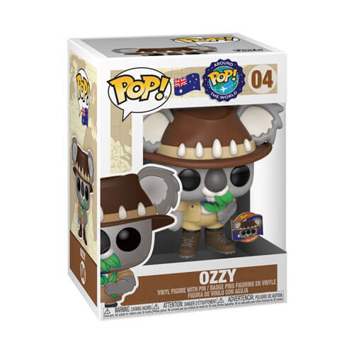 Funko okolo sveta Ozzy Koala (Austrália) Pop with Pin