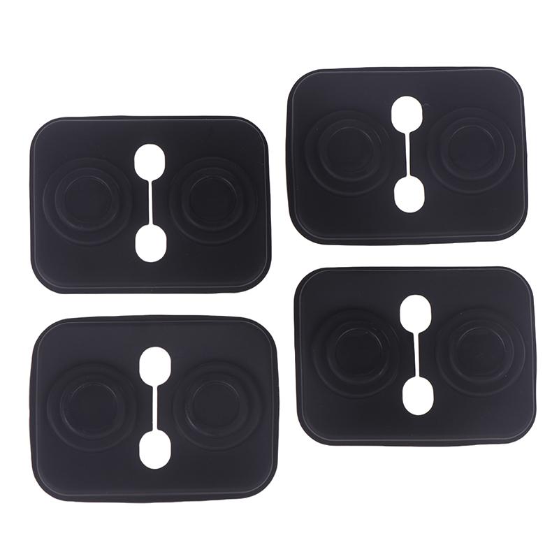 

4Pcs Universal Car Door Closing Shockproof Silicone Cushion Mute Shock Absorber Protective Covers Car Door Latch Accessories