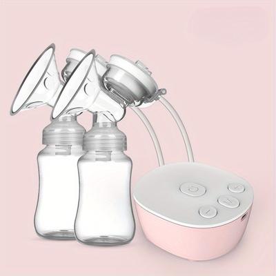Doppelseitige Milchpumpe, Melkmaschine, Stillmodus, Milchpumpe, eingefügte doppelseitige Milchpumpe zur Vorbeugung von Brustschwellungen