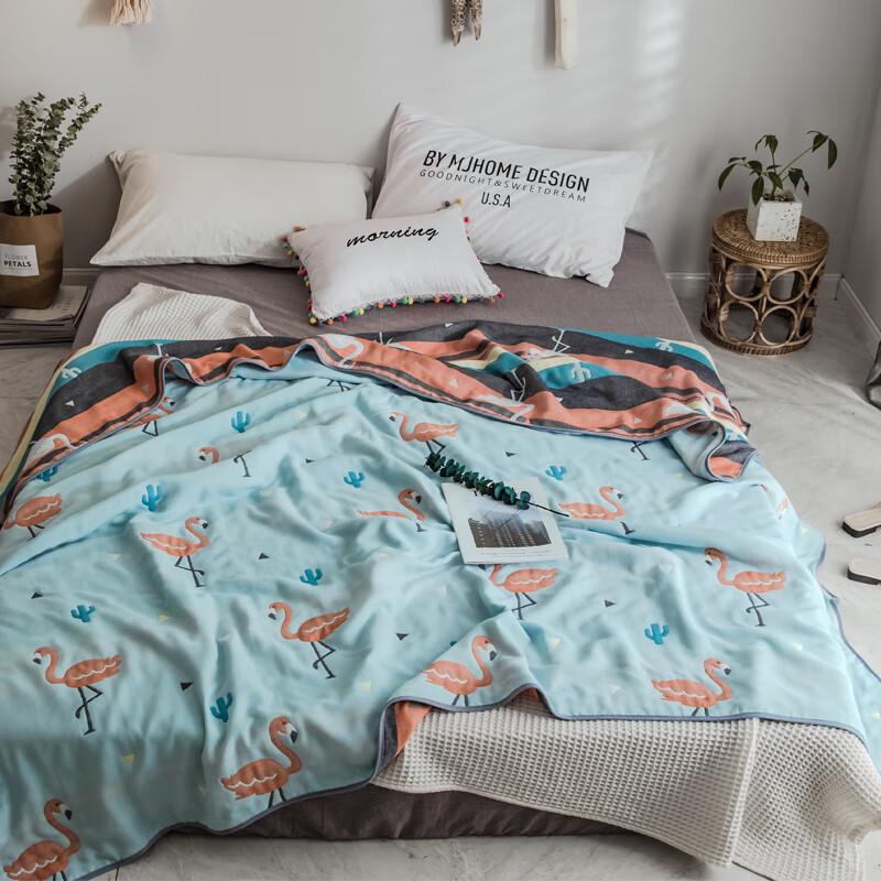 Grace Six-Layer Gauze Jacquard Cotton Blanket