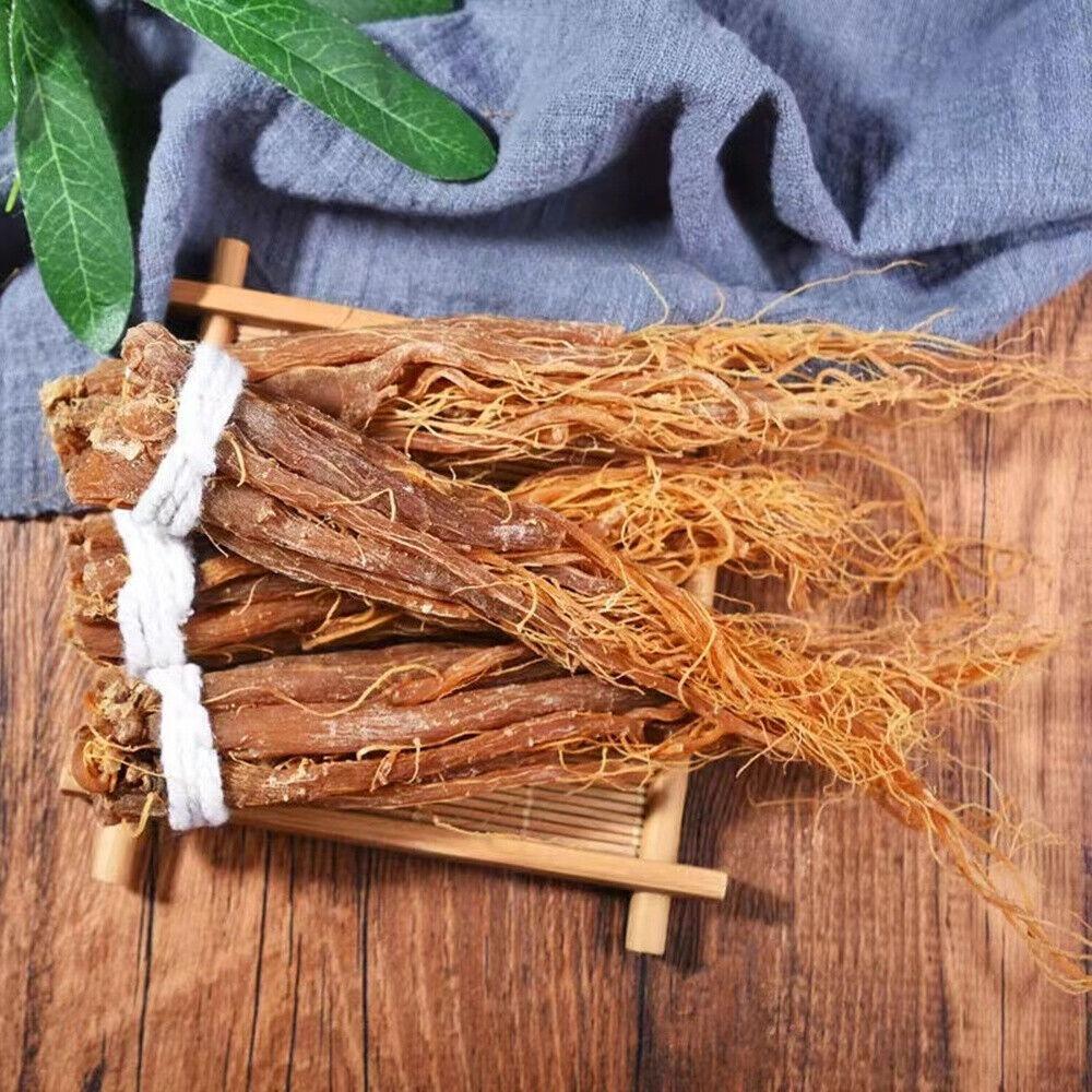 100g Korean Red Ginseng Whole Root 6 Year Old Premium Natural Energy Booster Immune Support Wellness Tea