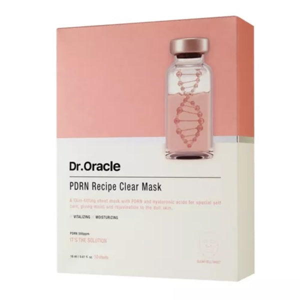 

Dr.Oracle PDRN Recipe Clear Mask - 1pack (10pcs)