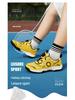 Children's Non-Slip Badminton Shoes for Boys and Girls - Soft-Soled, Wear-Resistant Sports Trainers for Autumn/Winter.