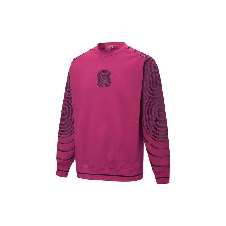 PUMA x PRONOUNCE Unisex Round-neck Sweatshirt Red 534033-75 XS
