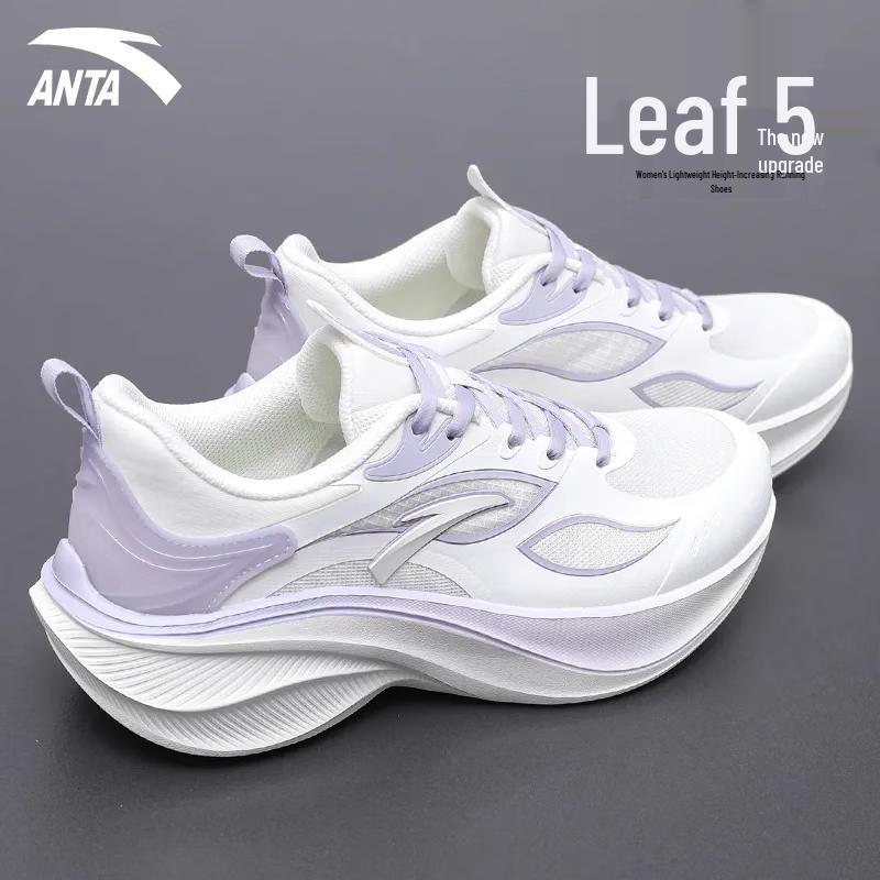 

ANTA Leaf 5 Women s Thick-Soled Running Shoes