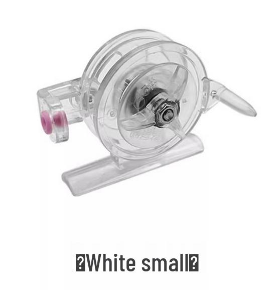 

Мініатюрна котушка для риболовлі на льоду з нержавіючої сталі з переднім фрикціоном