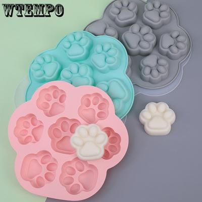 Food Grade Cat Paw Mould Home Kitchen Baking Mould 7 Company Cake Chocolate Homemade Tools