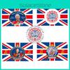 Wufudtp Charles Iii Flag Background Cloth 90x150cm Outdoor Union Jack Flag