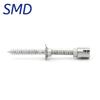 Stainless Steel 3mm Wire Rope Cross Clip for Plant Vine Climbing