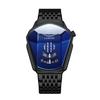 Watch Men'S Personality Trend Creative Versatile Fashion Steel Belt High Value New Concept Cool Quartz Watch