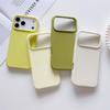 Coque de téléphone couleur bonbon mate pour iPhone 17 Air 16 16E 15 Pro Max Silicone liquide antichoc Protection Peau Sensation Housse solide